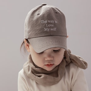 韩国宝宝帽子秋款鸭舌帽新品春季1-3岁婴儿童棒球帽男童帽女童帽
