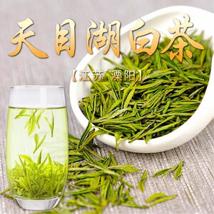 天目湖白茶溧阳特产江苏常州茶叶2022年新茶明前浓香型绿茶礼盒装