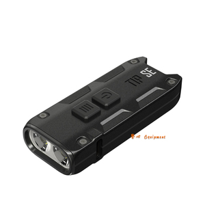 NITECORE奈特科尔TIP SE便携手电筒钥匙饰品USB金属手电LED双灯头