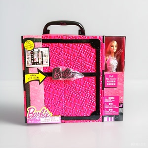Barbie芭比娃娃X4833梦幻衣柜（带娃娃） 过家家玩具大礼盒礼物