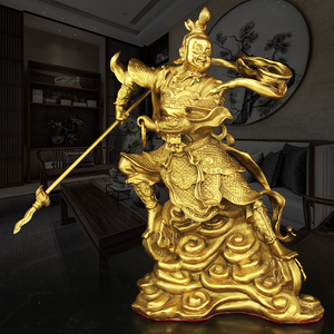 哪吒三太子铜像