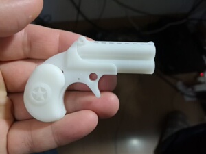 deringer新版德林杰手枪玩具枪模3d打印模型1316164135