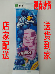 蒙牛冰加蓝莓酸奶口味 雪糕 冰棍 1元/支 整箱箱40支