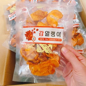 柿子片韩国柿子干无添加儿童孕妇零食甜而不腻90g