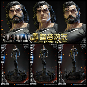 prime 1 studio mmdcbh-02bl 1/3 漫画蝙蝠侠 超人 黑战衣版 雕像