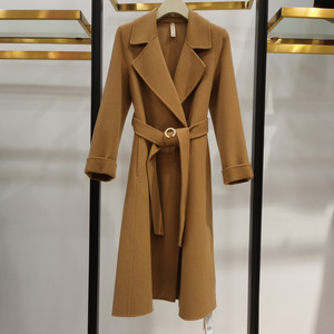 伊百丽双面羊绒大衣