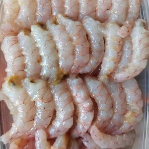 青岛蛎虾仁新鲜野生手剥虾仁红虾宝宝辅食冷冻水产250g/份4份