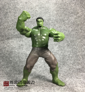 外贸散货漫威超级漫画英雄绿巨人浩克连动模型手办玩具