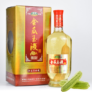 新疆沙湾县黄沙梁苦瓜酒金瓜玉液50度纯粮食固态法果酒送礼特产