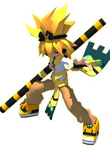 【现货】凹凸世界嘉德罗斯大罗神通棍金箍棒武器头箍 cosplay道具