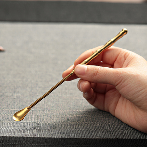 香勺香道用品打香篆工具打拓香铲铜家用香薰炉香筷檀香炉灰扫