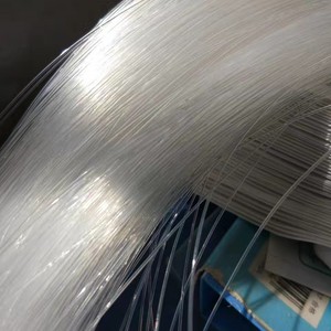 白色透明撒网线胶丝线鱼网线缝纫线工业线补网线编制线鱼线海钓线