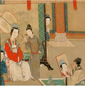 汉宫春晓图仇英魔方圆钻满钻钻石画中国十大传世名画材料包非成品