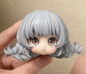 【定金】oc麻花辫手办粘土人gscob11双马尾头发原创