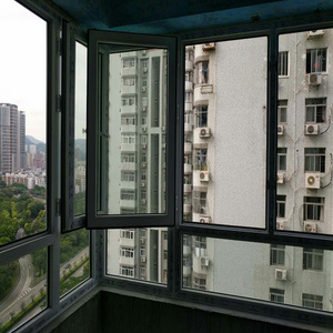 深圳pvb超强隔音玻璃门窗户断桥铝封阳台中空夹胶窗