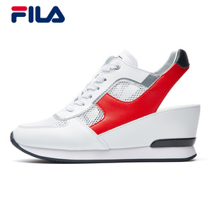 fila斐乐女鞋2018夏季新款增高鞋内增高舒适透气休闲鞋女