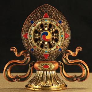 佛教轮子象征图片