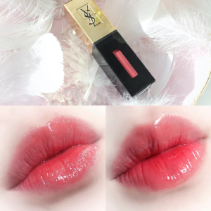 ysl圣罗兰杨树林缎面水光唇釉 #420 #425# 610 #613黑管唇釉#416