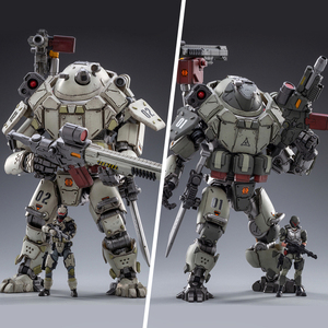 joytoy暗源 铁骸02型战术突击钢骨机甲01型 1/25兵人关节可动现货