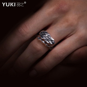 银饰男纯银男士戒指