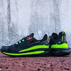 安踏跑步鞋男鞋2019冬季新款虫洞闪能科技火箭鞋减震运动11945587