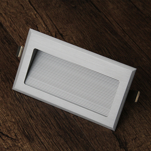 嵌入式地脚灯铝材暗装墙壁嵌墙走廊墙脚灯led小夜灯楼梯台阶新款