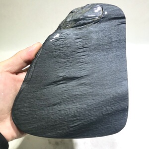 老坑歙砚眉纹天然原石砚胚老凿痕眉纹精品雁湖眉纹细眉纹收藏
