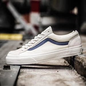 00vans范斯男鞋style 36权志龙gd同款女鞋情侣款深蓝低帮帆布