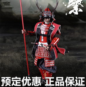 cmtoys cm006 1/6 真田幸村 日本战国武将合金盔甲胄兵人武士模型