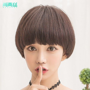 假发女短发蘑菇头