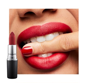 mac/魅可全色号子弹头口红唇膏 707 ruby woo