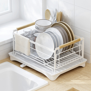 台面单层碗架厨房水槽碗筷置物架洗碗池沥水架盘子碟子碗碟收纳架