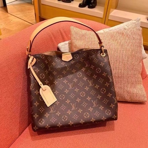lv/路易威登lv女包graceful小号购物包m43701lv包单肩包