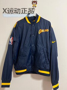 nike/耐克金州勇士队ce courtside nba库里男子夹克外套 cn1439