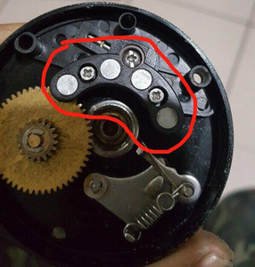 明洋鼓轮配件 mingyang mc400 500 磁力刹车总成 鼓轮配件 原厂