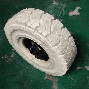 叉车实心轮胎白色环保胎650-10 500-8  600-9 700-12 200/50-10