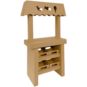 大型纸板手工玩具