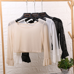 半截袖女韩版春