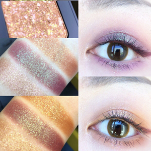 gogotales戈戈舞星闪透亮单色眼影儿童舞台妆闪粉亮片珠光水晶糖