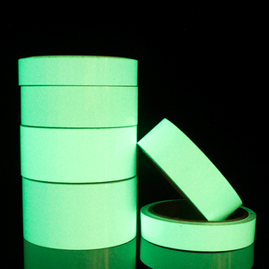 夜光条不插电橙色发光贴条蓝绿色超亮永久自发光贴纸楼梯荧光地贴