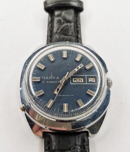 俄罗斯代购前苏联机械表手表男表cccp手动表手卷机芯二手苏联军表