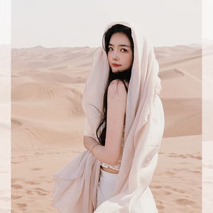 埃及迪拜海边旅游棉麻纱巾围巾女沙漠拍照沙滩丝巾防晒包头巾披肩