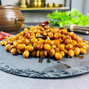 韩国风味酱腌黄豆泡菜下饭即食东北朝族自制咸菜大全拌饭开胃小吃