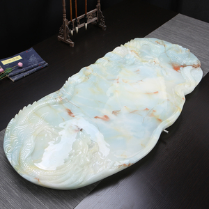 茶具套装欧式玉石茶盘