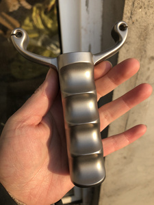 高端高档tc21全钛合金一把抓单卡大弓门弹弓卡球弓弓胚户外竞技弓