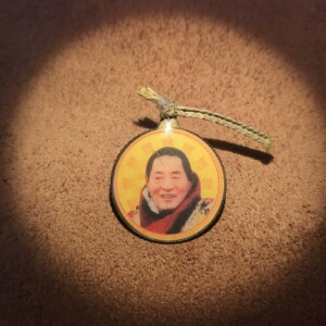 法王如意宝像章