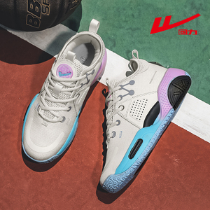 回力男鞋摩擦有声音全城9棉花糖篮球鞋情侣秋季青少年学生运动鞋