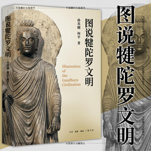 现货正版图书  图说犍陀罗文明  了解佛教艺术渊源的读本   孙英刚