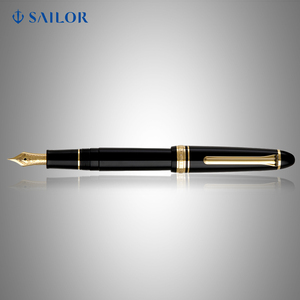 SAILOR 写乐 1521 标准鱼雷21K 金尖黑杆 钢笔