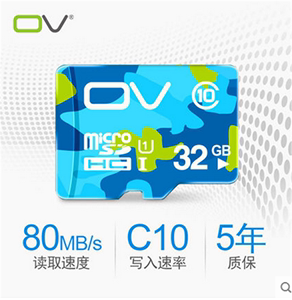 OV 32g高速tf小卡 手机内存卡C10单反摄像行车记录仪专用sd存储卡